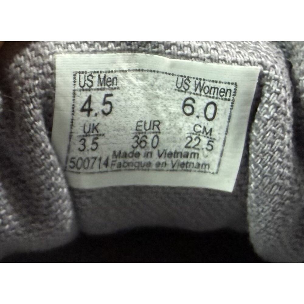 Vans SK8-Low Top Glitter Silver Sneakers Gunmetal Gray Women's Size 6 Sparkle - Picture 8 of 8